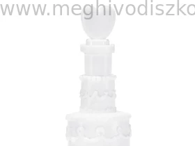 Kép 4/4 - Torta formájú esküvői buborékfújó