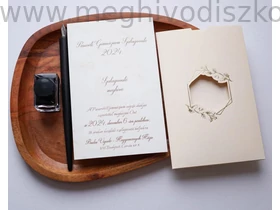 Kép 2/4 - Úton Ballagási meghívó betétlap elő oldala