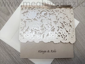 Kép 1/7 - Faberge esküvői meghívó 