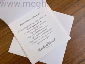 Kép 4/8 - Gyémánt Ragyogás meghívó felnyitva