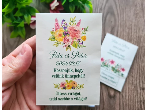 Virágmag köszönetajándék, vendégajándék Virágmag köszönetajándék, vendégajándék