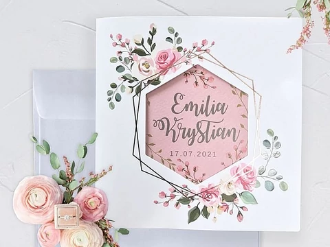 Sakura esküvői meghívó