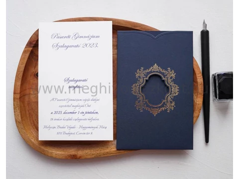 Útravaló ballagási meghívó betétlap